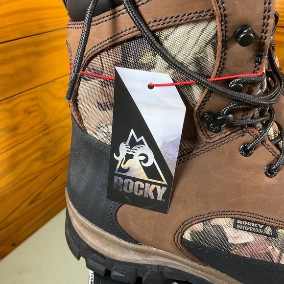 Rocky Core Waterproof 800G Insulated Outdoor Boot FQ0004753 Camo Brown Size 13M main image 8